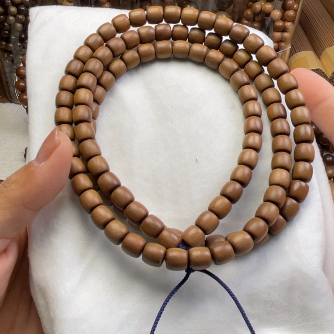 檀香木手串/手链印度老山檀香78直切