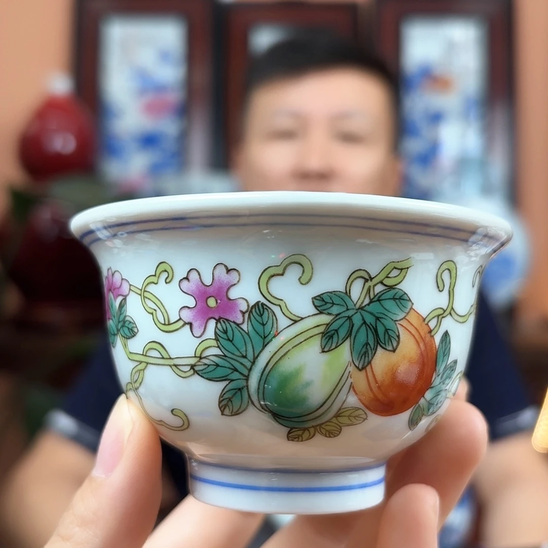 景德镇陶瓷收工杯子