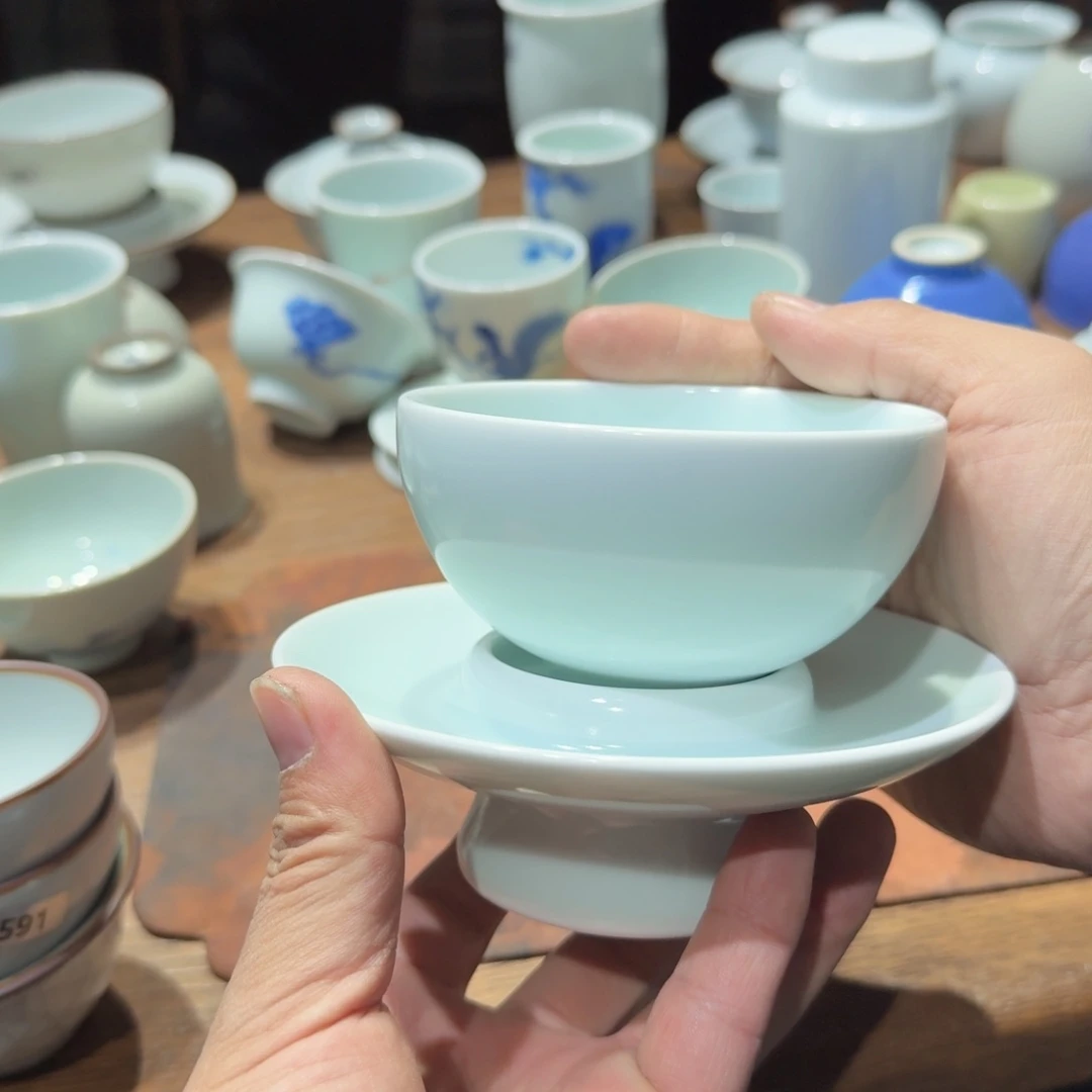 章***丰汝窑甜白全品套组喜欢的可以拍