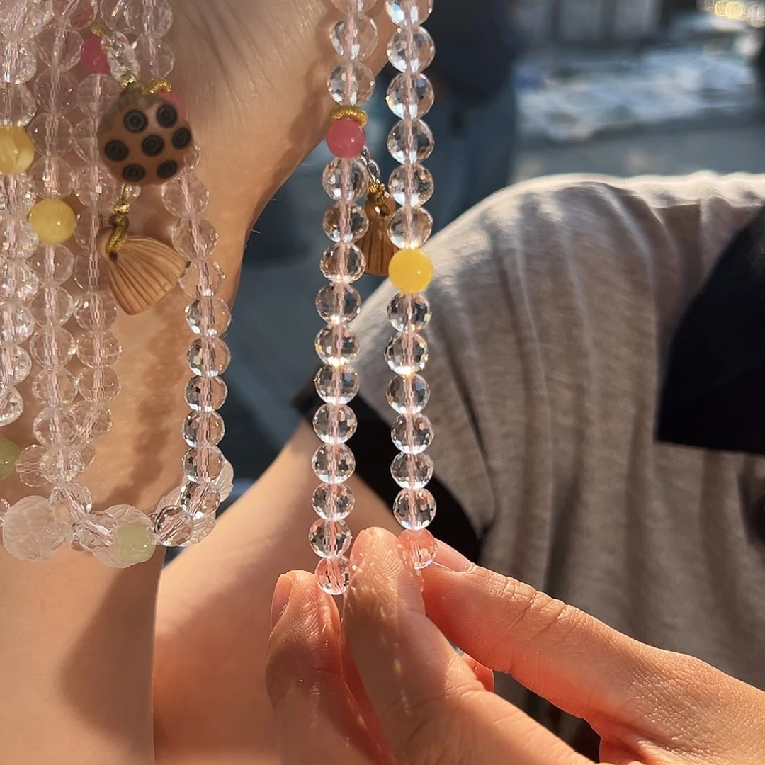 水晶手链未镶嵌多样性发一