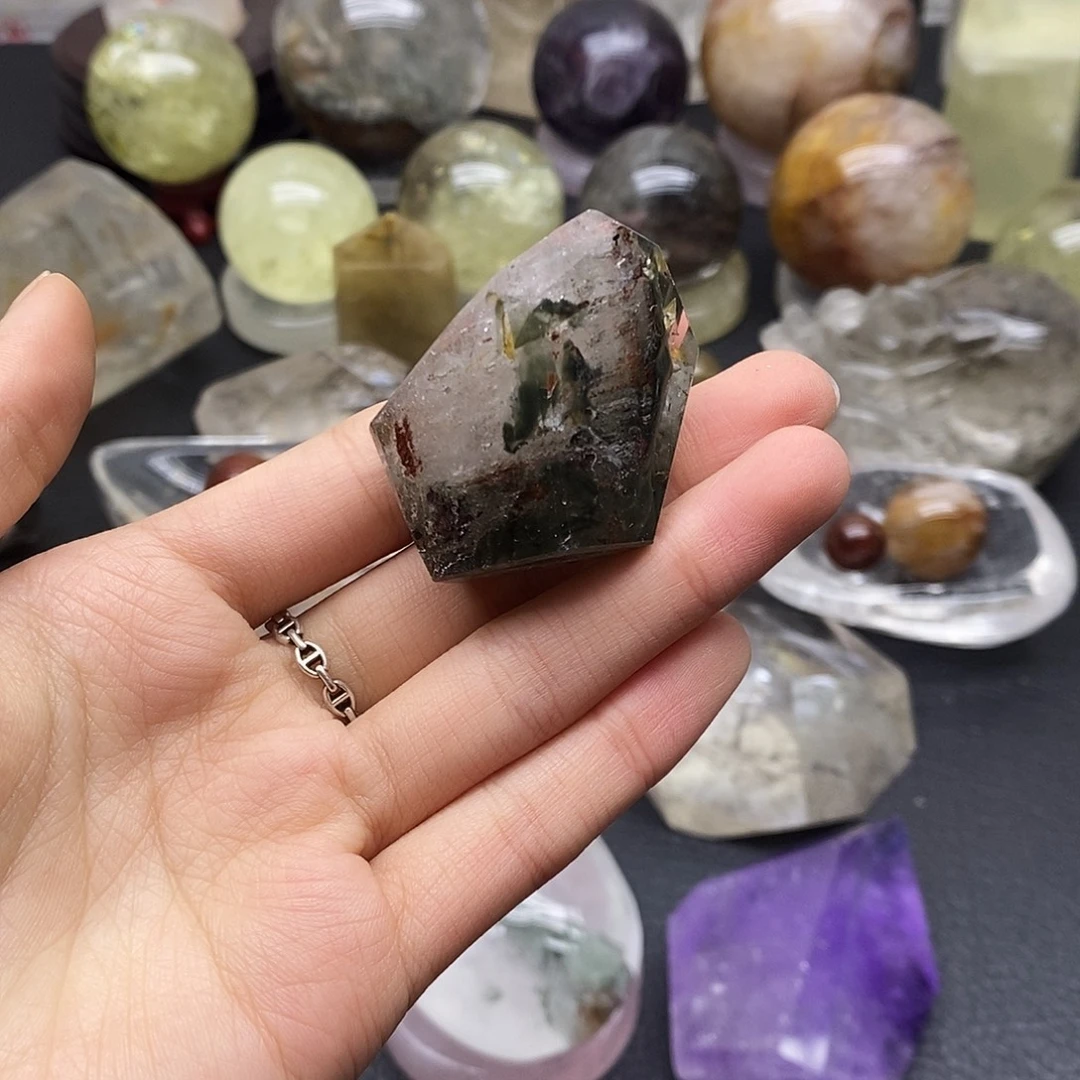 未镶嵌珠宝半成品水晶107水晶石