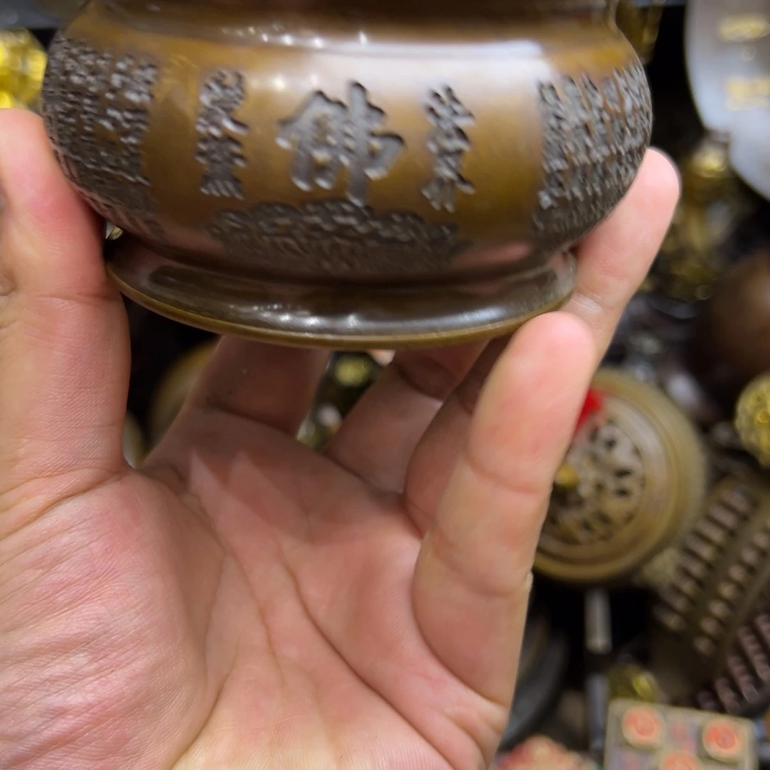 百万古铜工艺品摆件