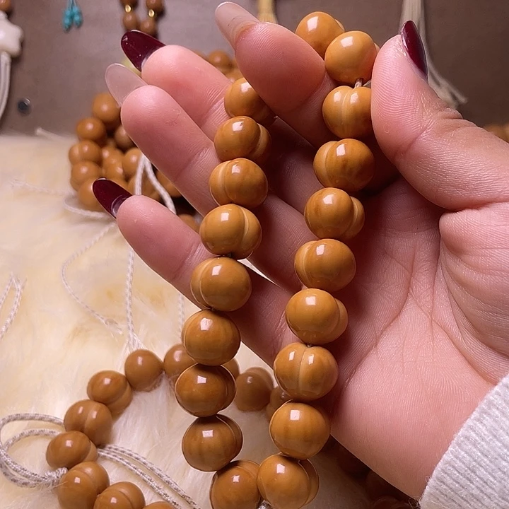 手串猴头核桃14尺寸镜面柯基屁桃手持全品无暇