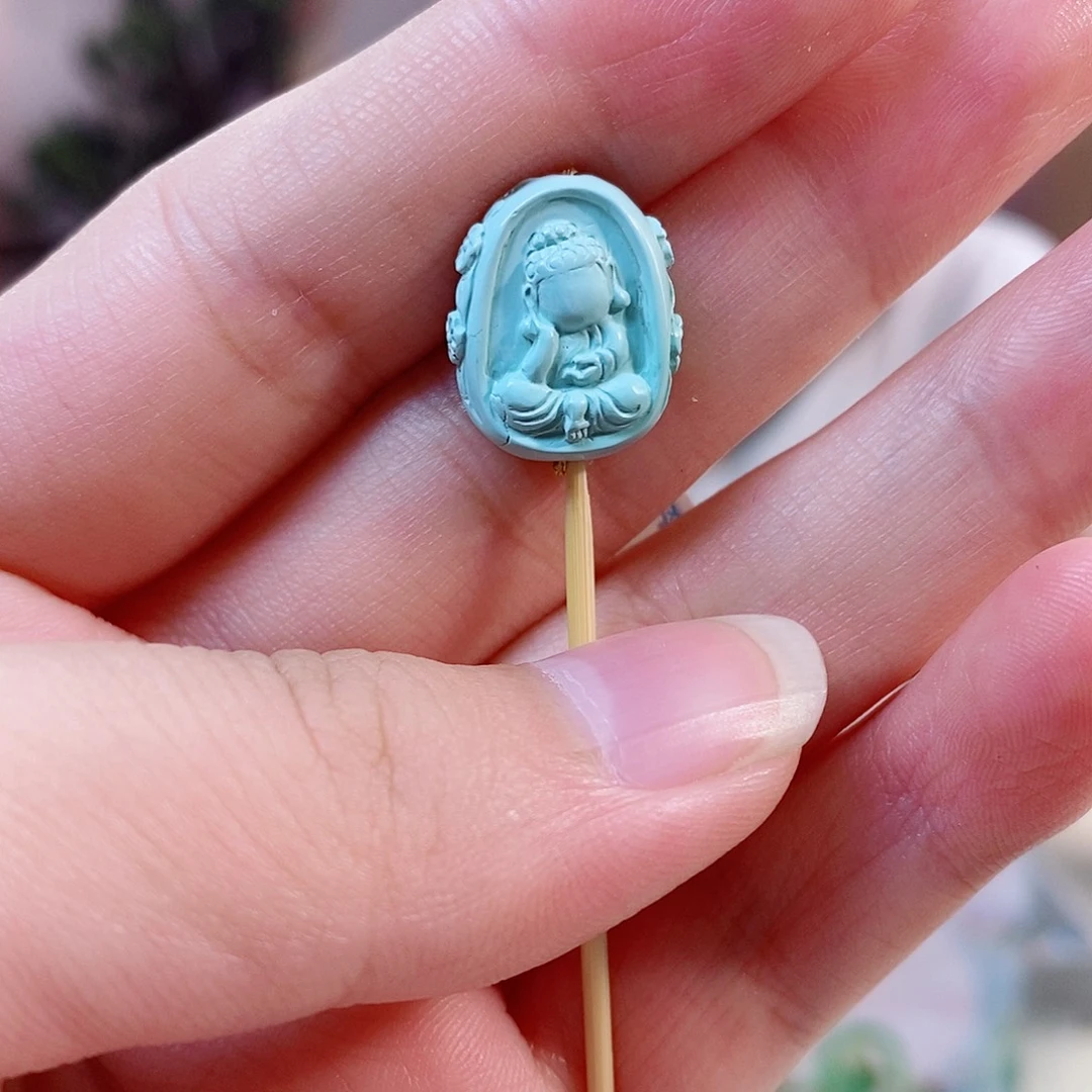 未镶嵌绿松石珠宝奇石