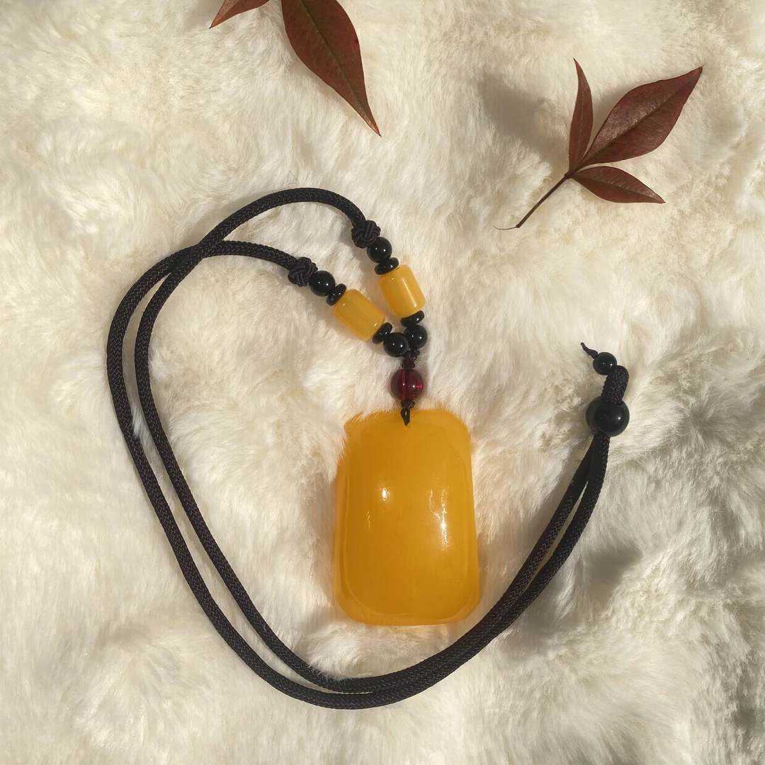 DF1801波斯新蜜  平安无事牌项链