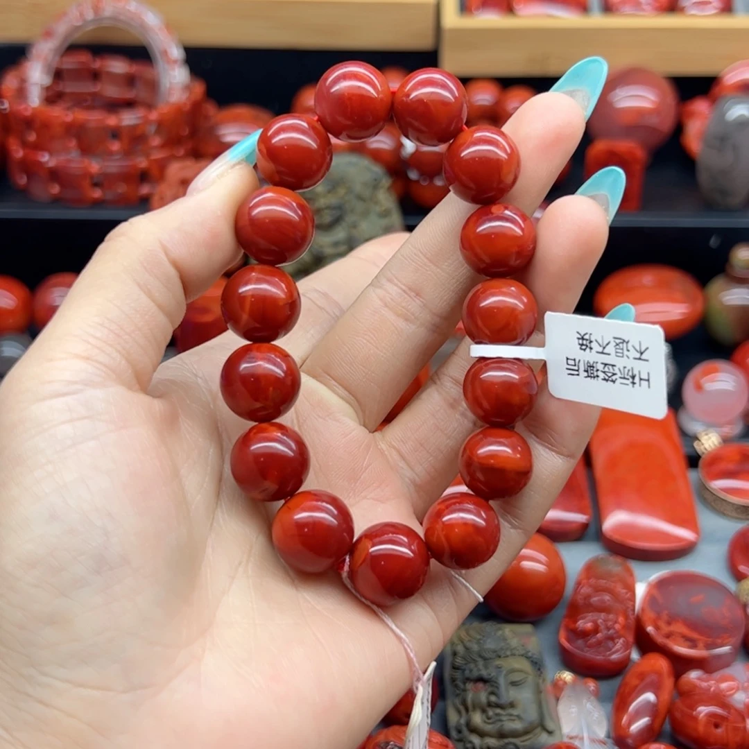 南红玛瑙配饰未镶嵌石*