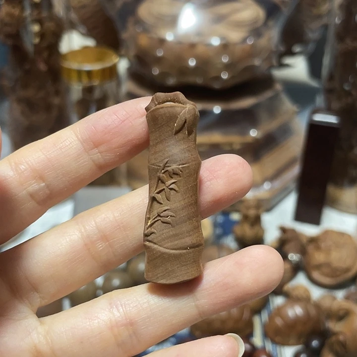 檀香木其他印度迈索尔老山檀香横纹黑肉竹节