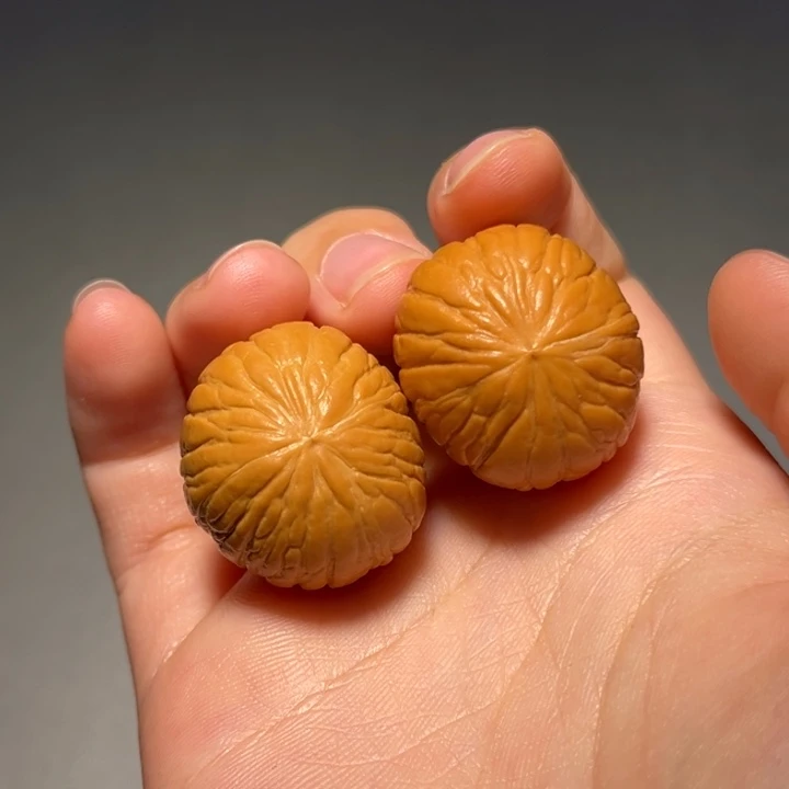 文玩核桃把件猴头137