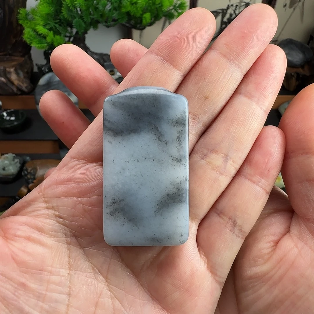 S***a和田玉未镶嵌挂件