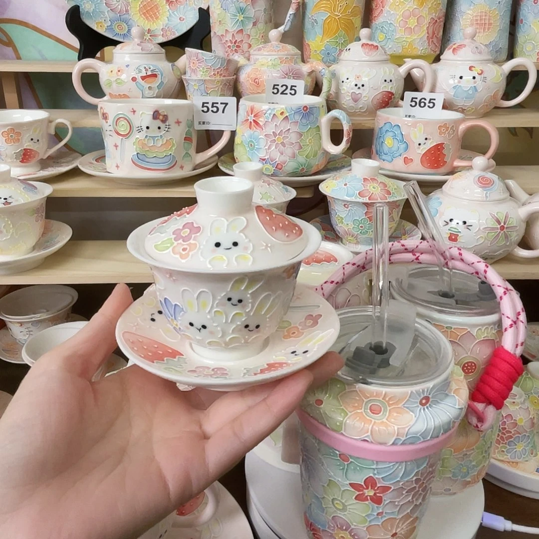 瓷片玉泥盖碗122号号号号