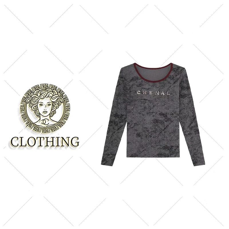 【CLOTHING/原创设计】 B98159新款洋气百搭长袖