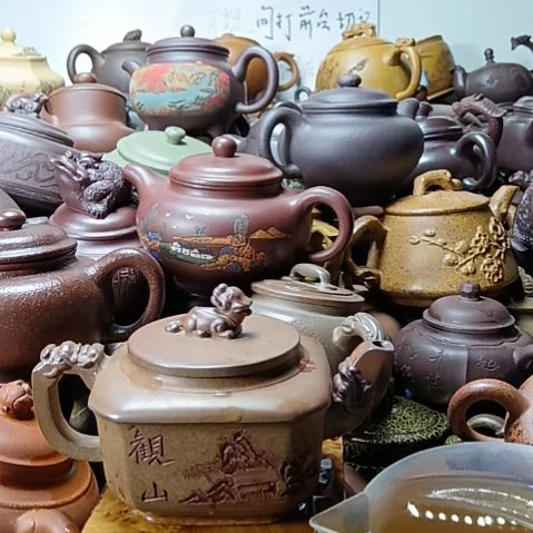 茶壶紫砂宜兴原矿沉香泥柴烧手250cc紫砂壶