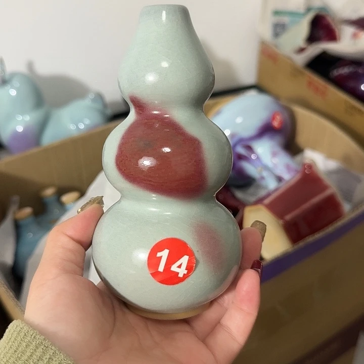 陶摆件郑家钧窑摆件