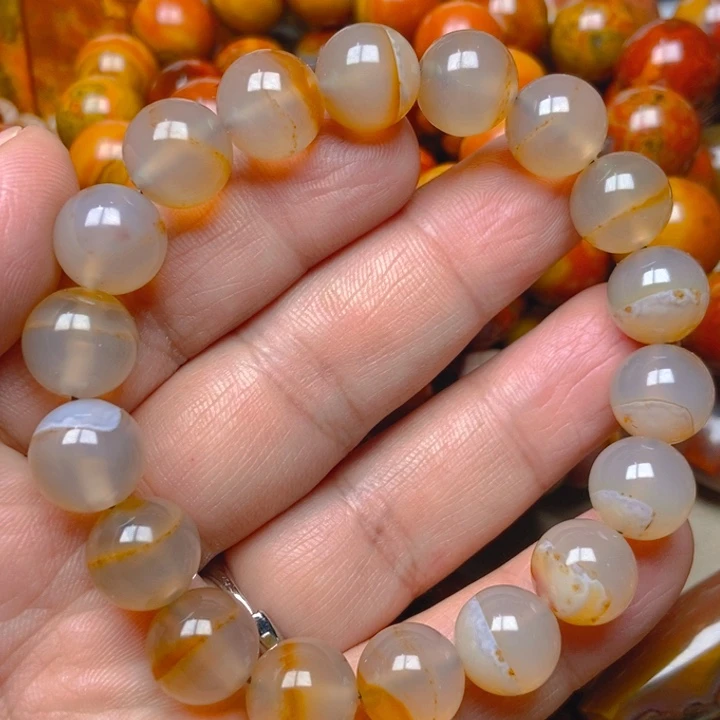 玛瑙/玉髓未镶嵌手串