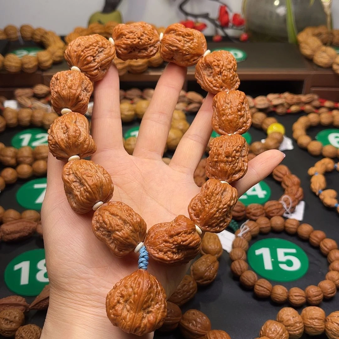 文玩核桃手串22尺寸霸王蟾