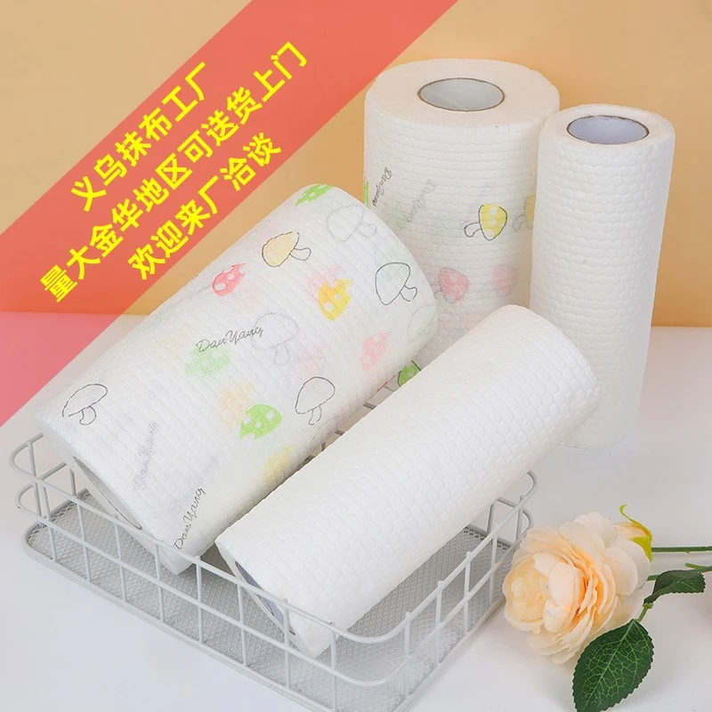 厂家可水洗懒人抹布厨房百货干湿两用去油纸加厚一次性洗碗布