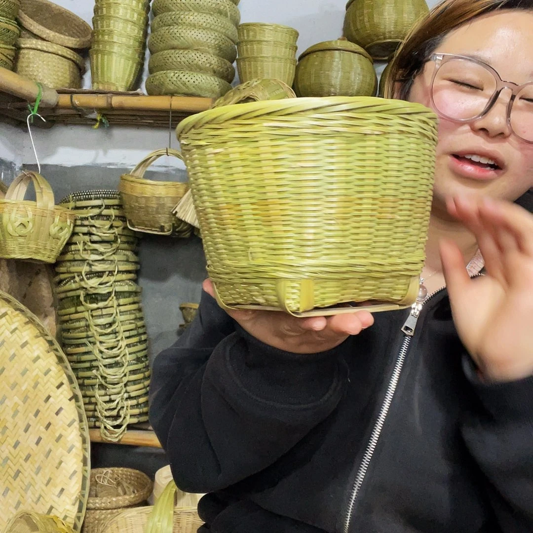 姜蒜框大号底方口圆手工制作