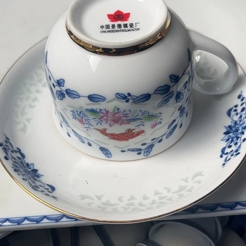 陶瓷咖啡杯一套陶瓷