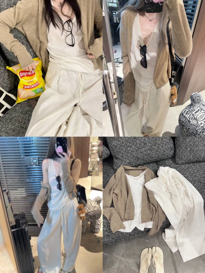 杨十七 可乐丽上衣女春温柔慵懒4色薄款功能性针织开衫外套