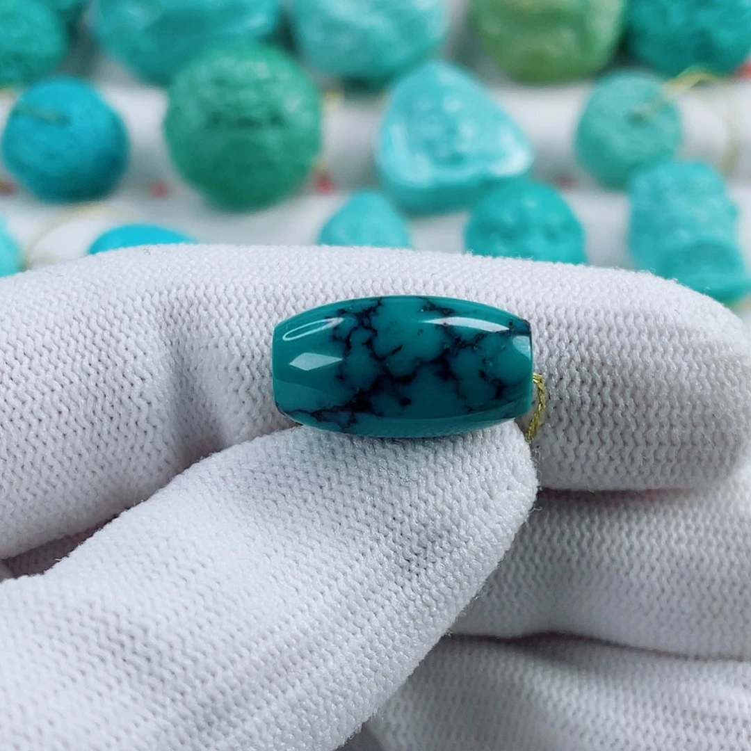 绿松石未镶嵌车挂