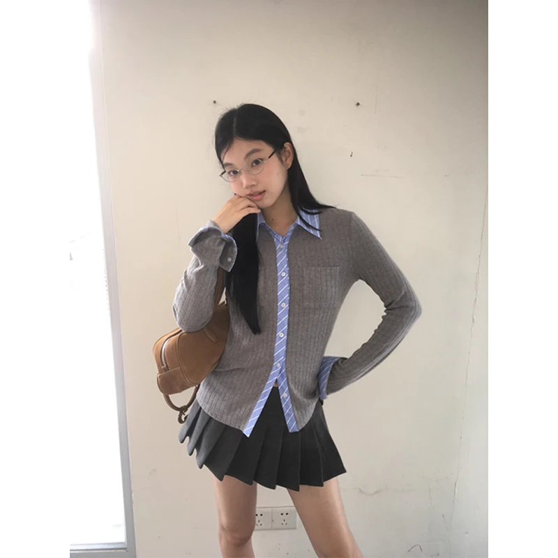 【晰雨清仓】衬衫 时尚新款穿搭休闲单排扣衬衫243J3840 #