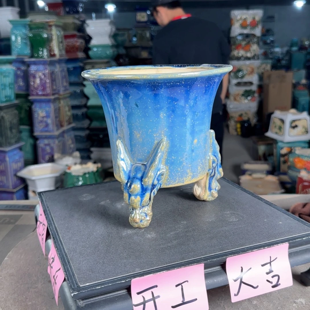 一风堂石湾花盆。