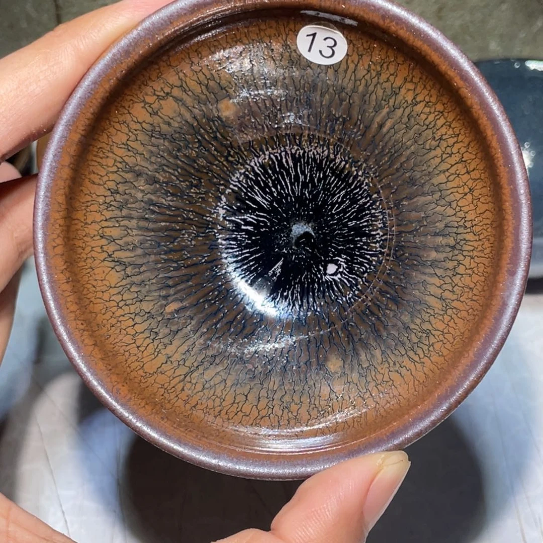 茶盏龙窑柴烧建盏13