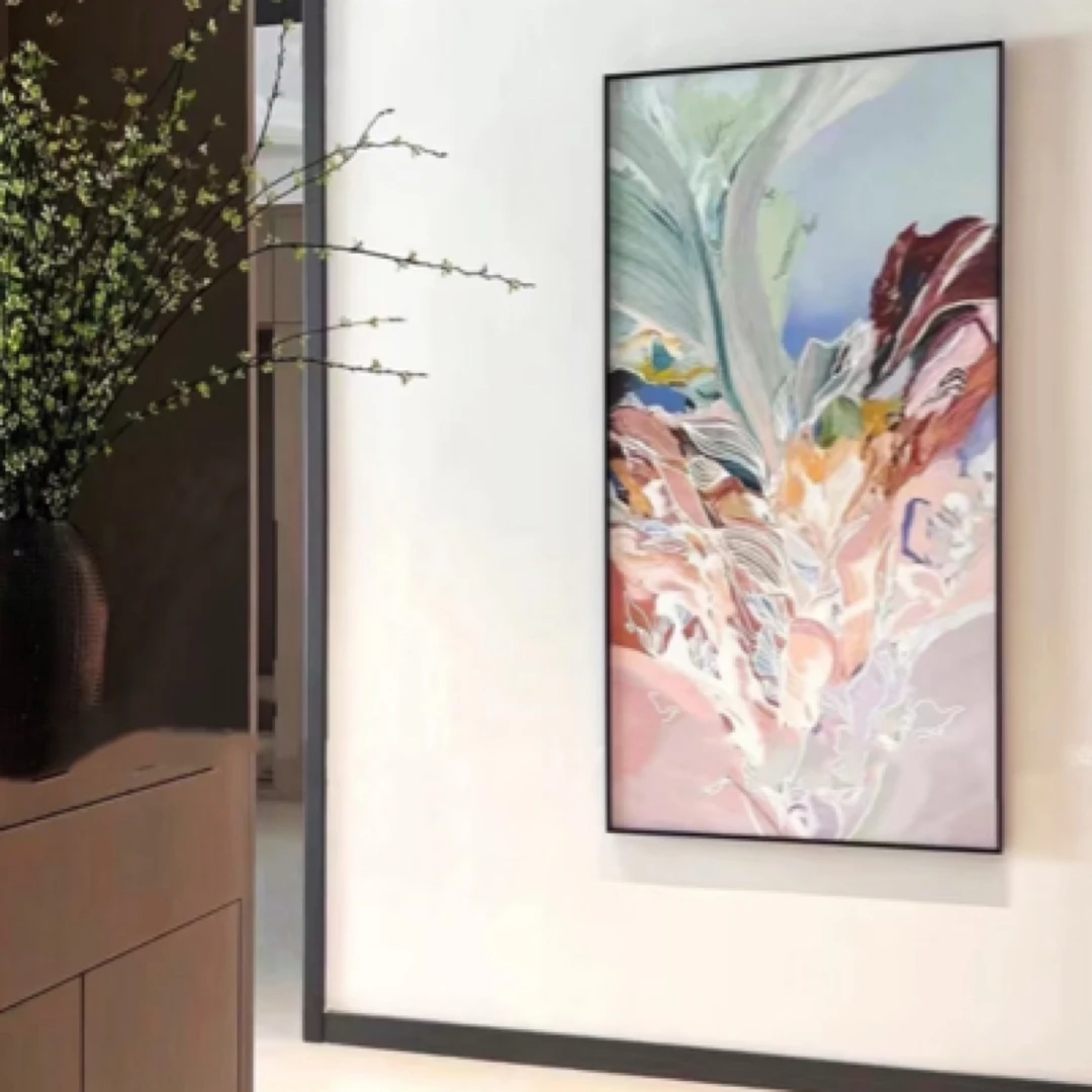 「隽永」经典玄关画，设计定制款80*160