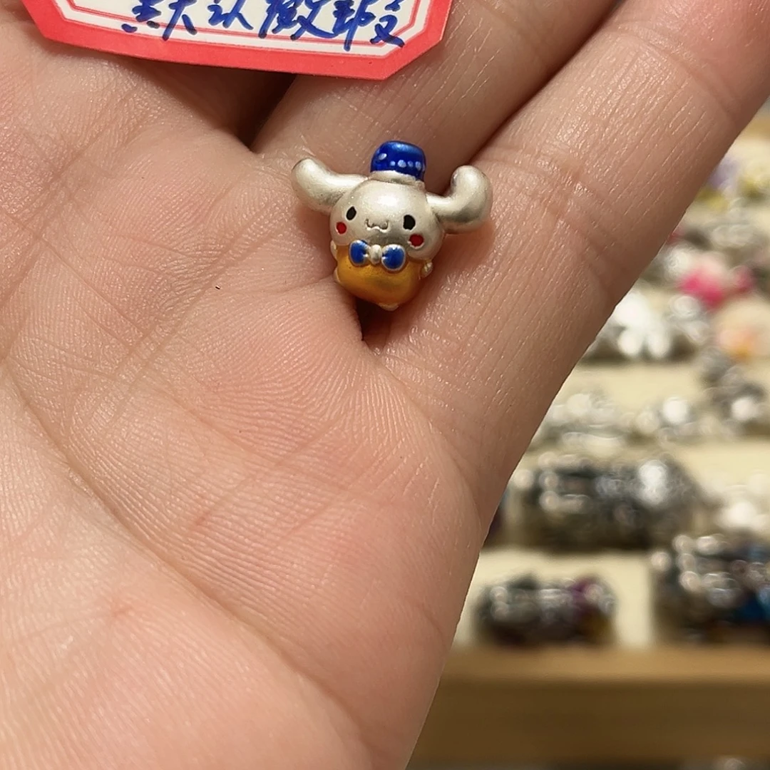 吊坠足银珐琅玉贵狗