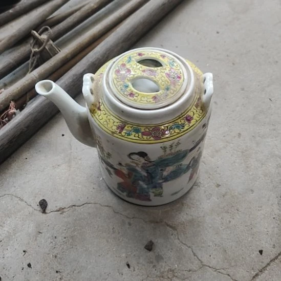 风***竹茶壶一个品相如图所示看好下单