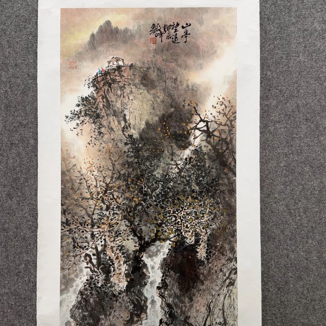 国画zz李文峰老师手绘作品
