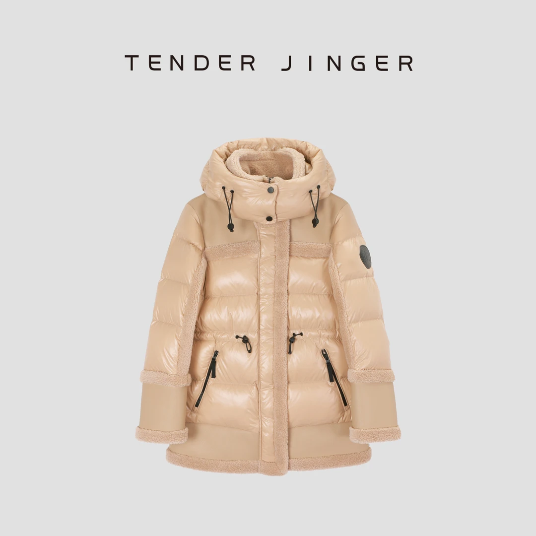 Tender Jinger｜线下专供 经典保暖拼接羽绒服外套T52YRK232K