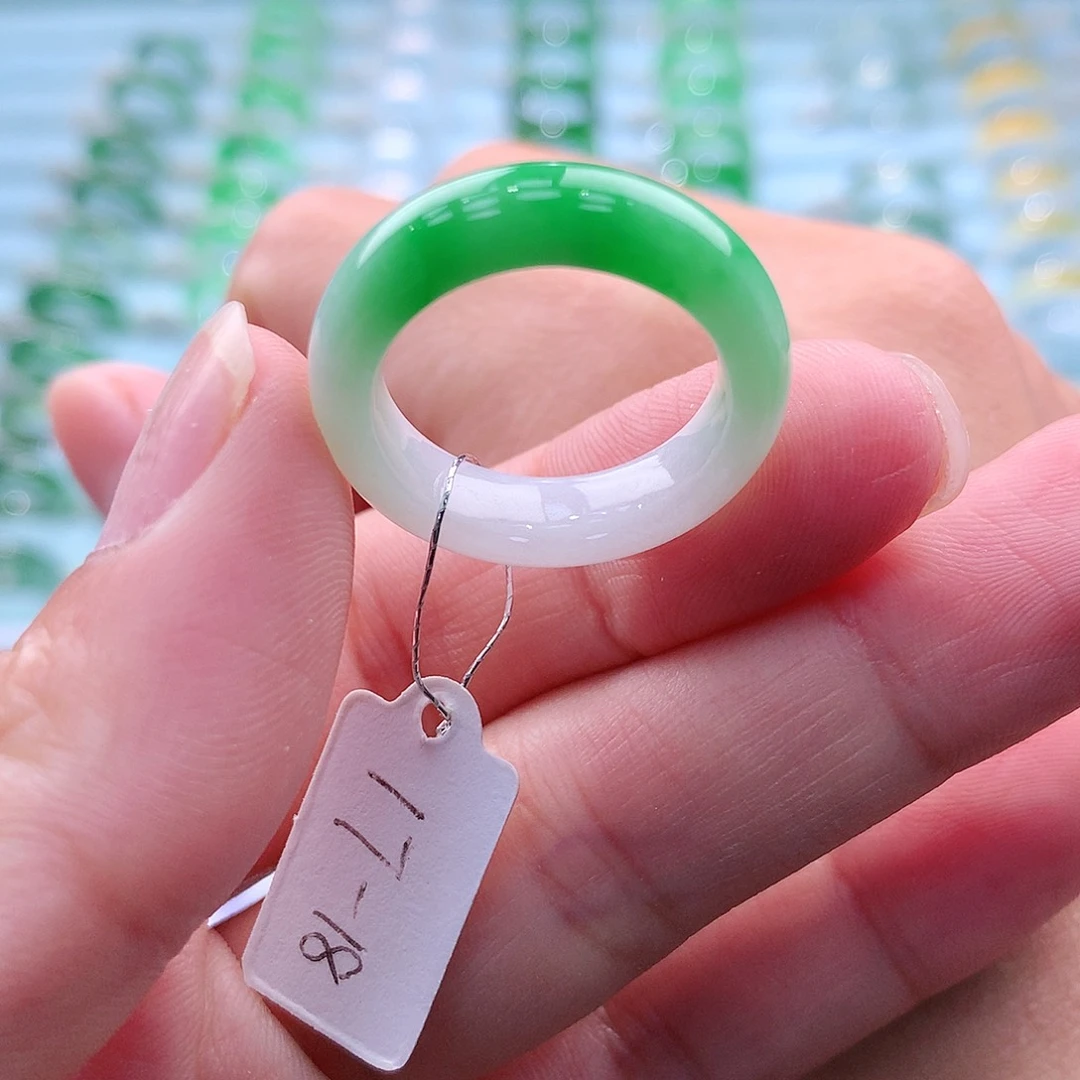 未镶嵌戒指翡翠A货缅甸翡翠