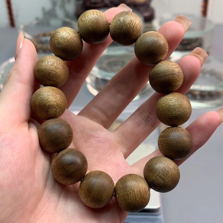 沉香手串1.6单圈手串文莱