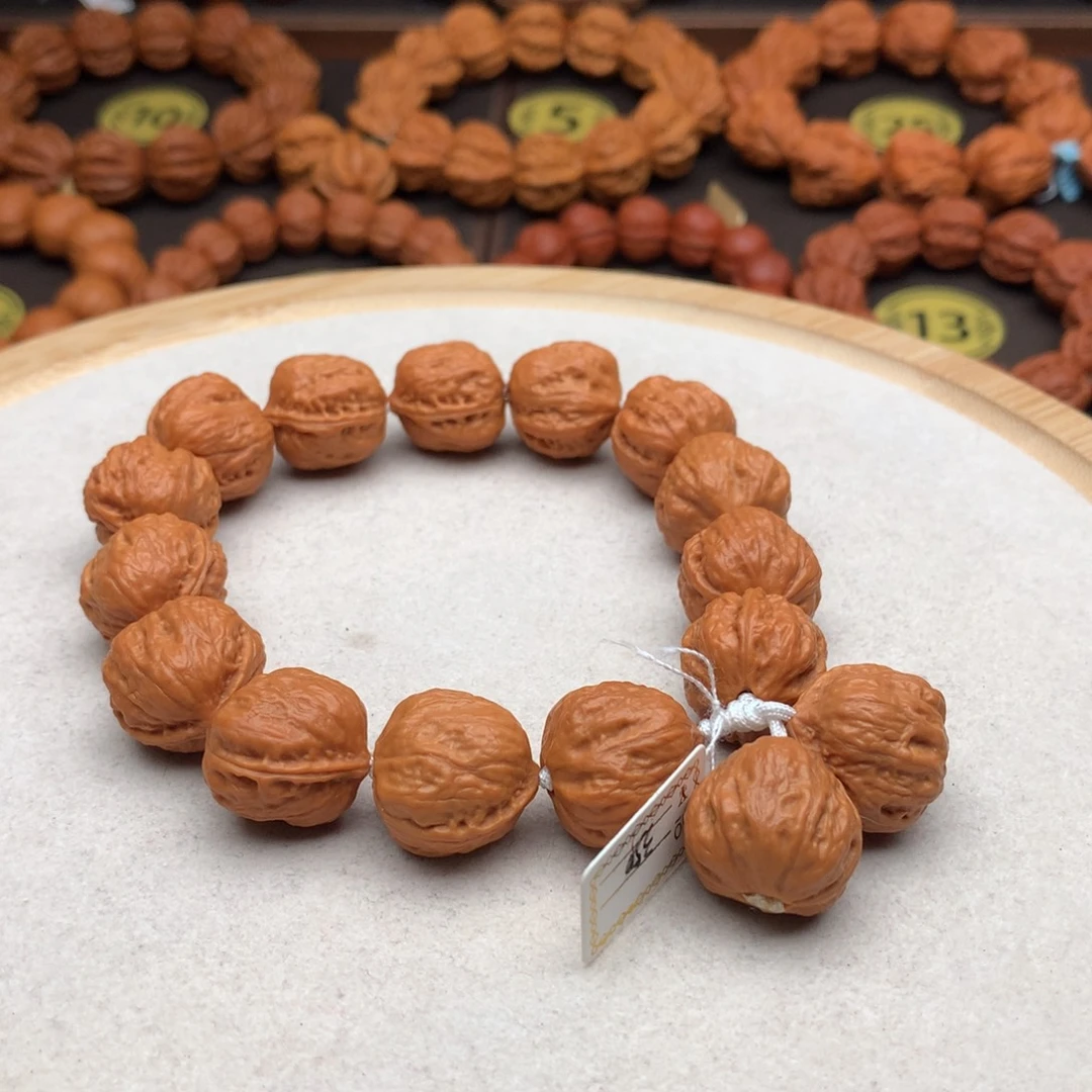 文玩核桃手串爱心蛙