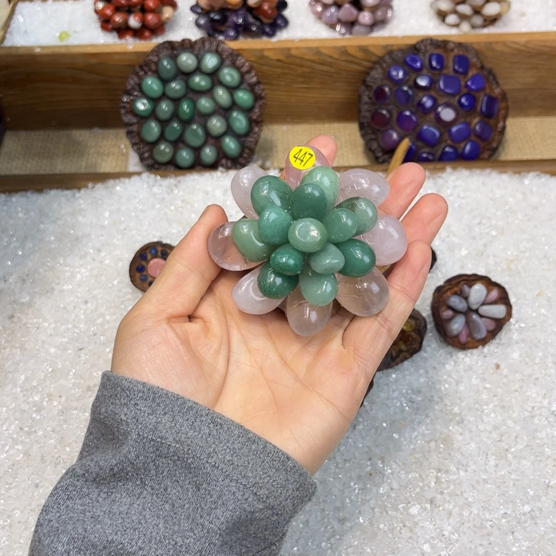 大***）纯手工制作的塔花