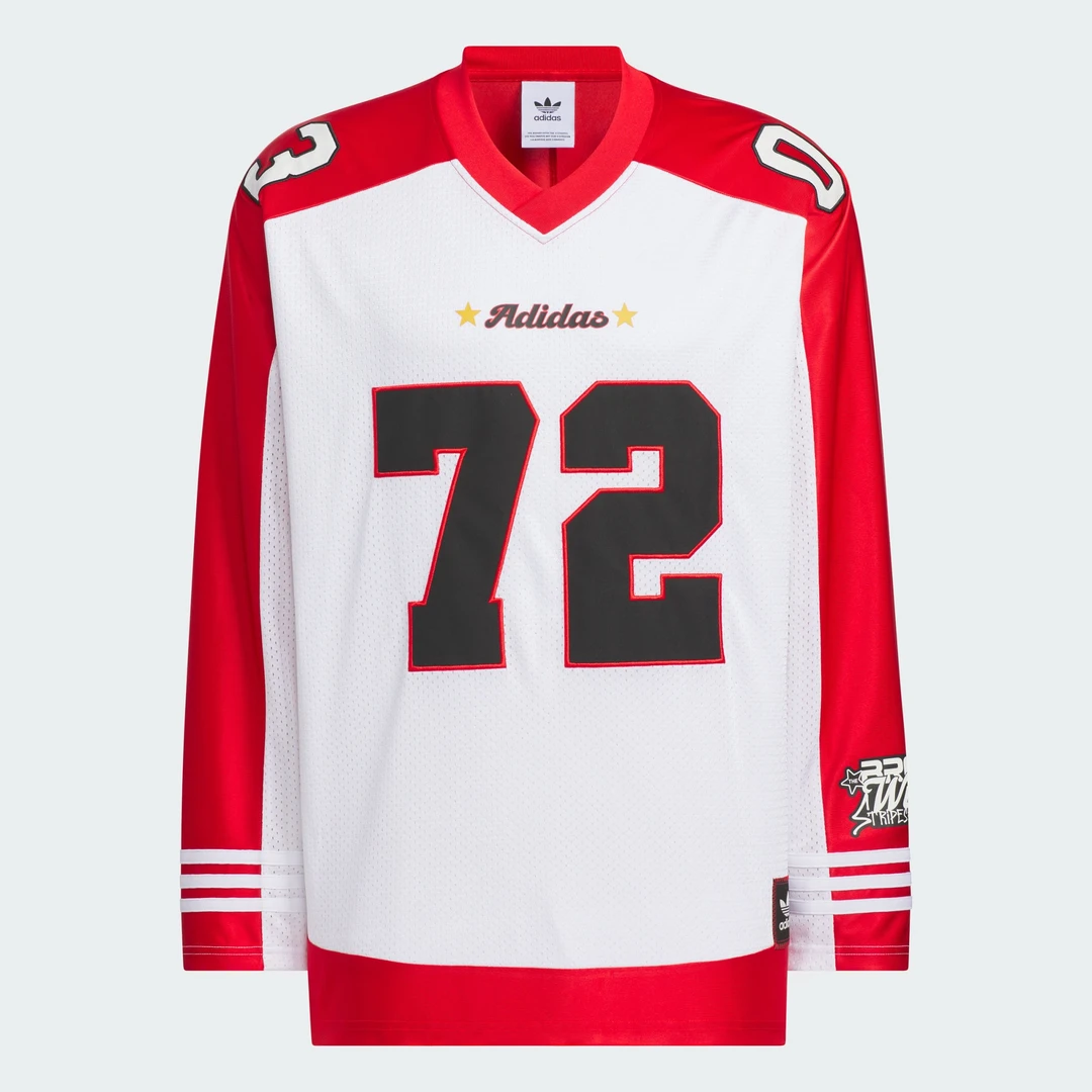 adidas/阿迪达斯 BBRTR LS JERSEY 运动宽松长袖T恤 KA8004