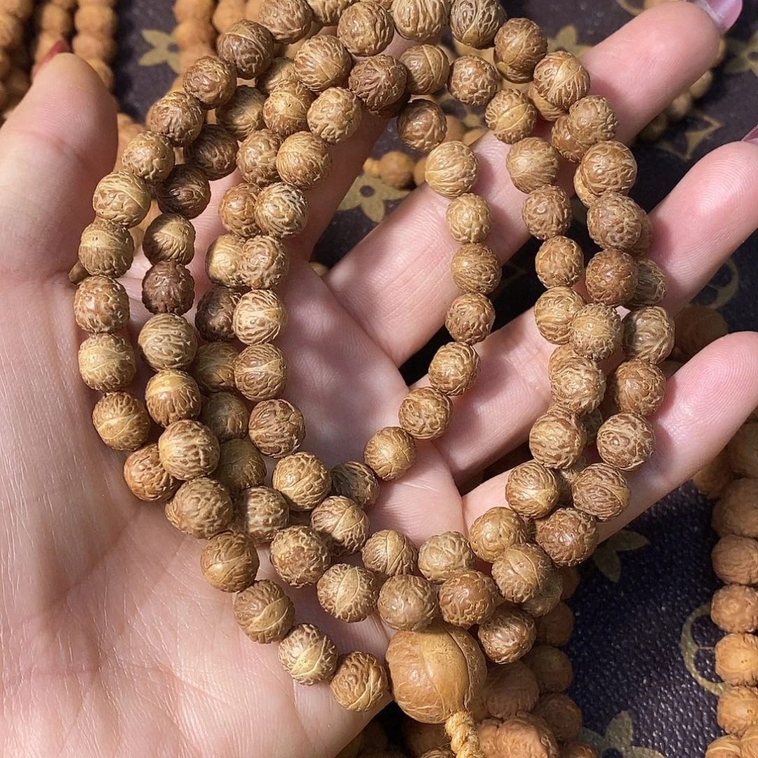 吊坠凤眼菩提纯野生酸枣核114颗