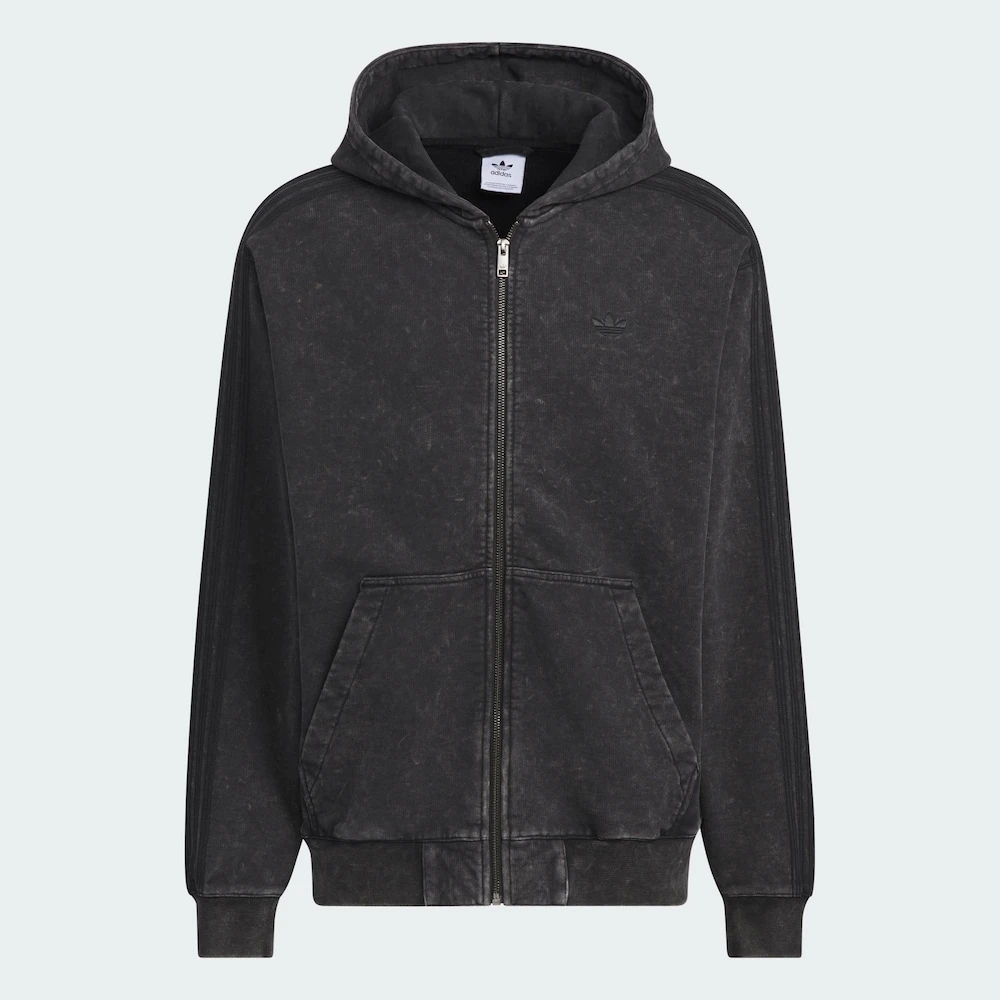 【滔搏联动】阿迪达斯WASHED HOODED JACKET运动连帽夹克外套KA2315