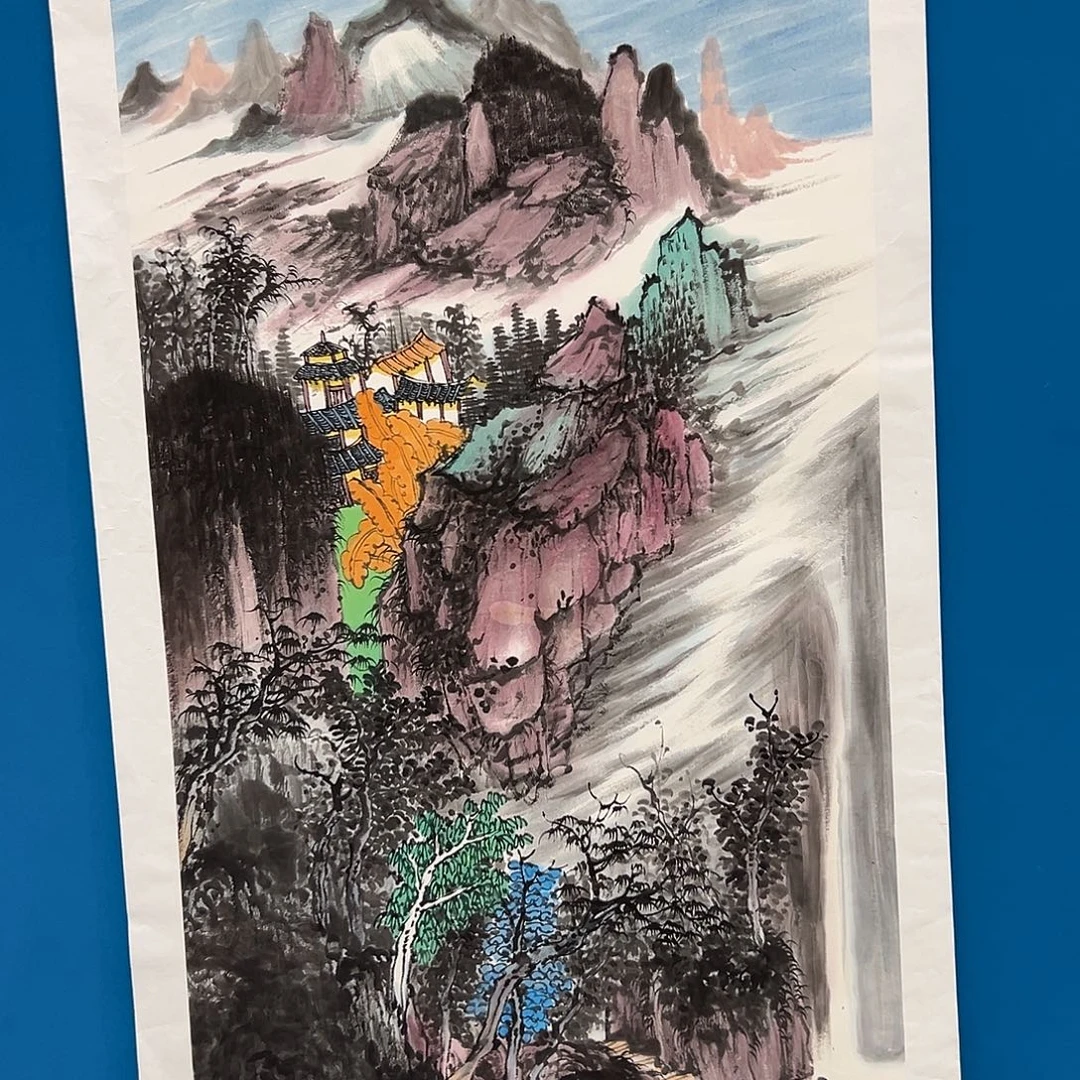国画朱大明精品作品