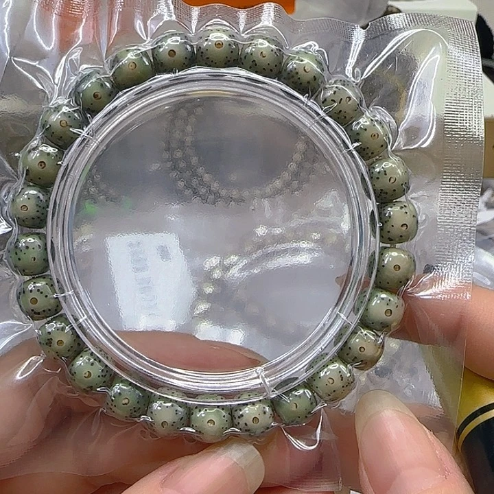 星月菩提手串46哈哈绿星月菩提98桶单圈