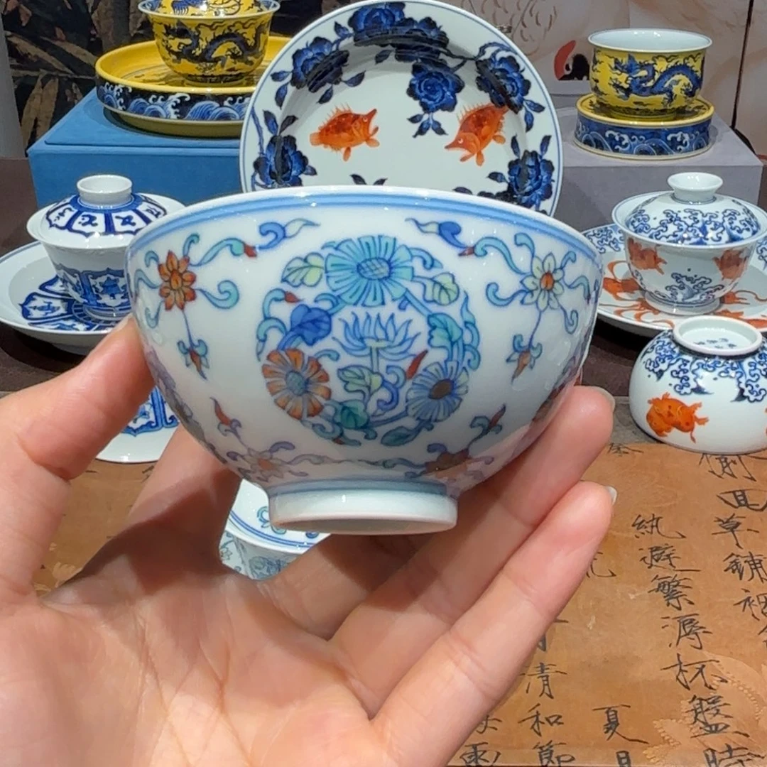 手工手绘陶瓷茶具