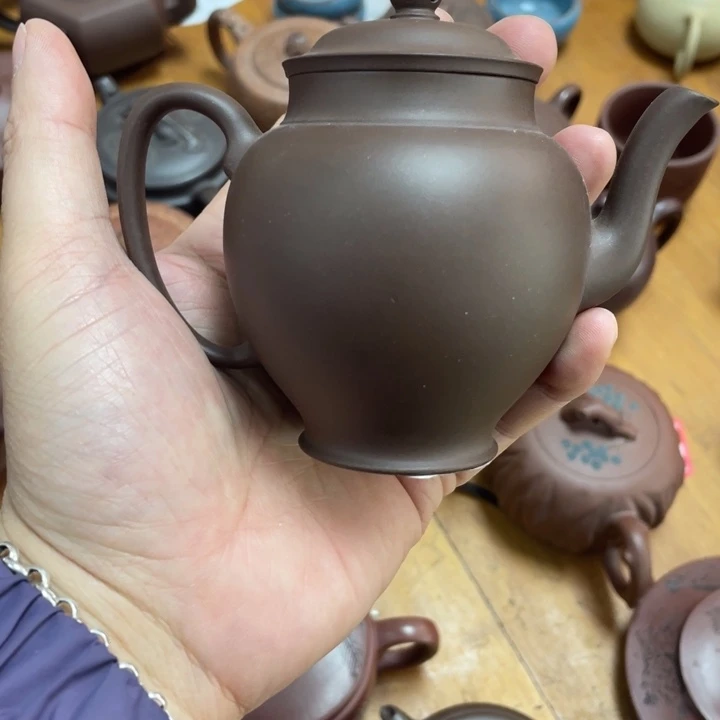 紫砂茶壶糖*哥微瑕壶宫灯