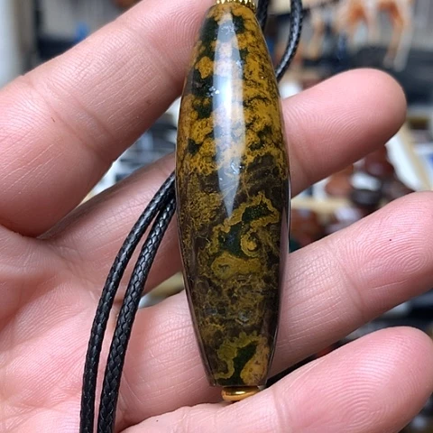 玛瑙/玉髓颈饰合金