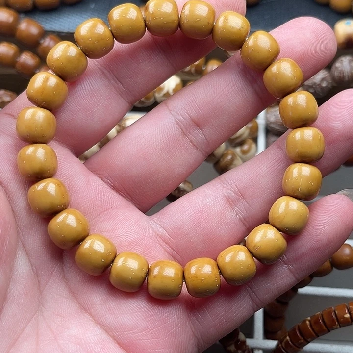 透***独手串紫金鼠紫金鼠实心老型黄金甲手串