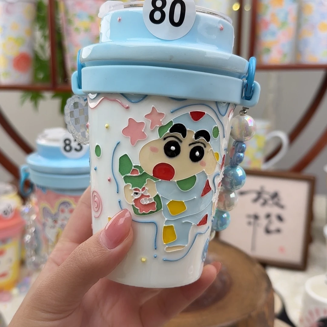 摆件陶80景德镇手绘高温釉下彩玉泥