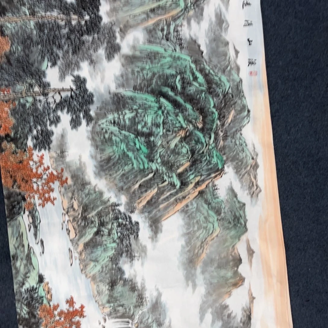 国画手绘画作品和绘画