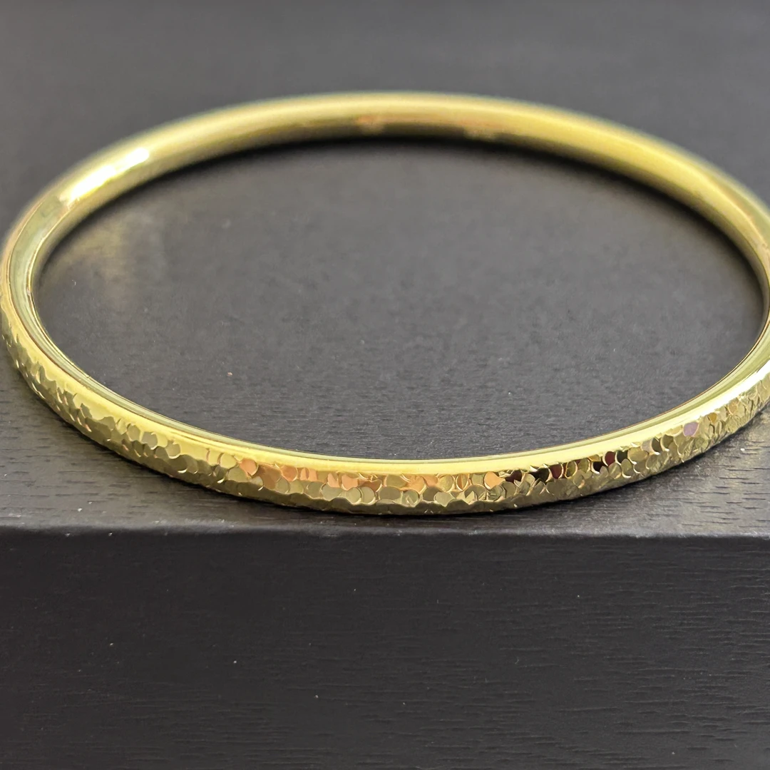 足银手镯 【店长专享】足银碎碎冰手镯YSZ383