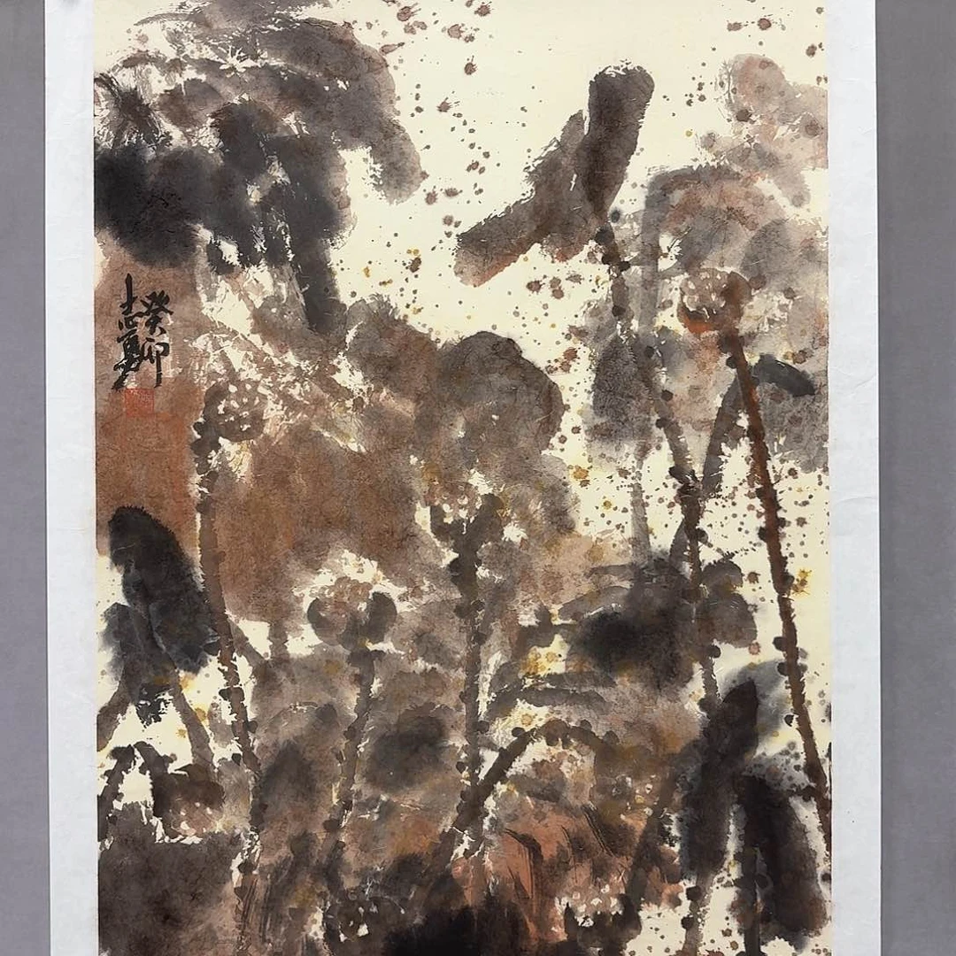 国画亲笔手绘放心去藏