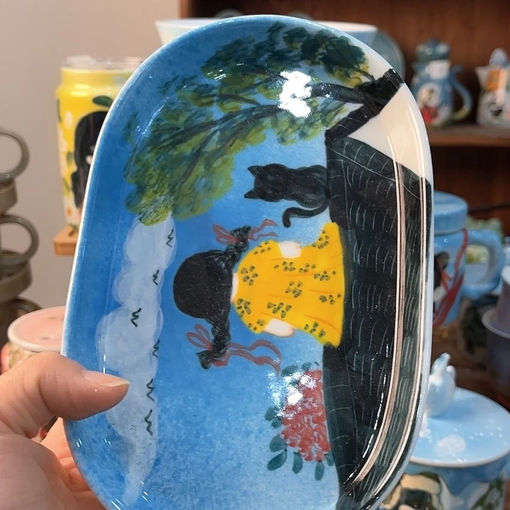 陶景德镇釉下手绘陶瓷